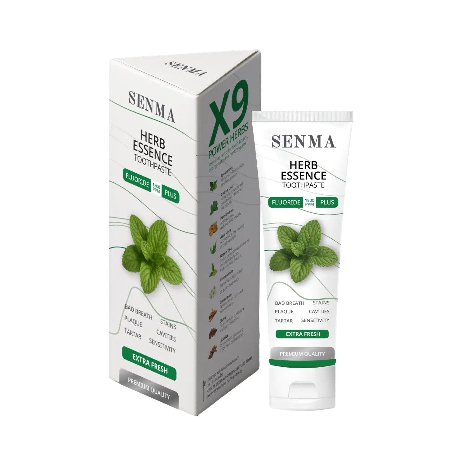 SENMA HERB ESSENCE TOOTHPASTE